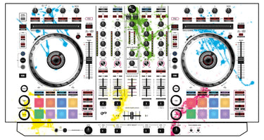 Pioneer DJ DDJ SX Skin Holi in Colors